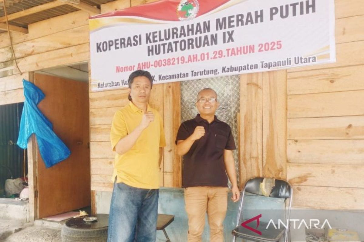 251 Koperasi merah putih di Tapanuli Utara miliki legalitas, 12 unit sudah punya gerai
