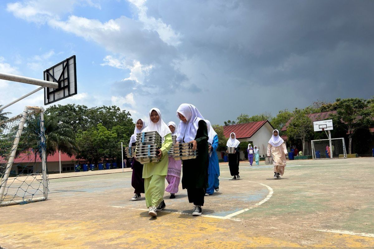 Puskesmas Karimun: Seluruh siswa SMPN 2 diduga keracunan sudah pulang