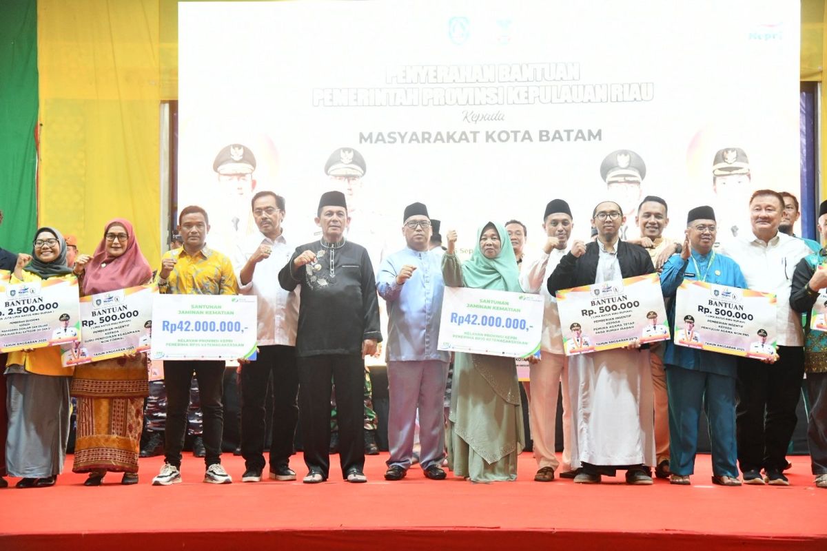 Warga Batam dapat bantuan dan insentif dari Pemprov Kepri