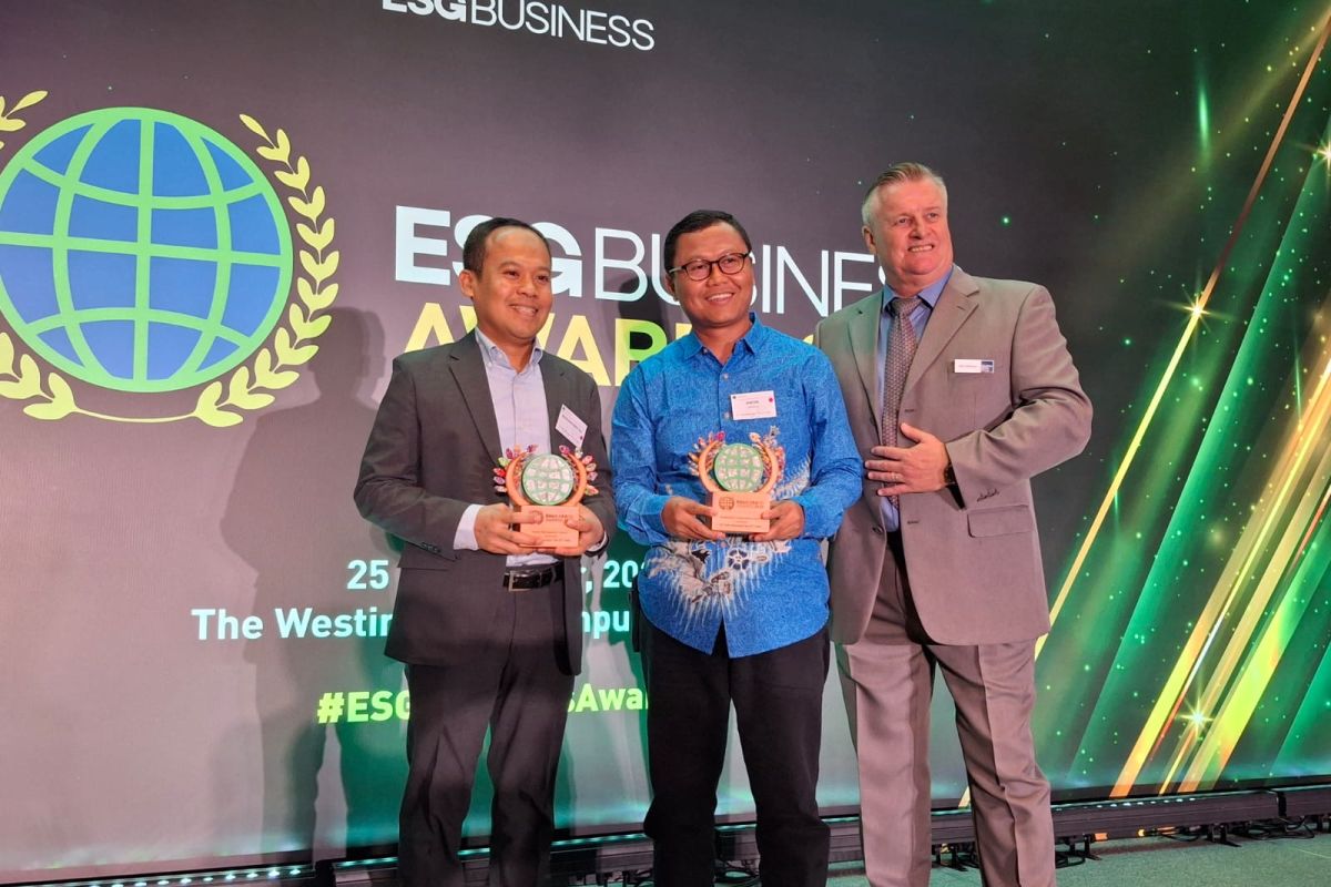PT Vale Indonesia raih dua penghargaan ESG Business Awards 2025 di Kuala Lumpur
