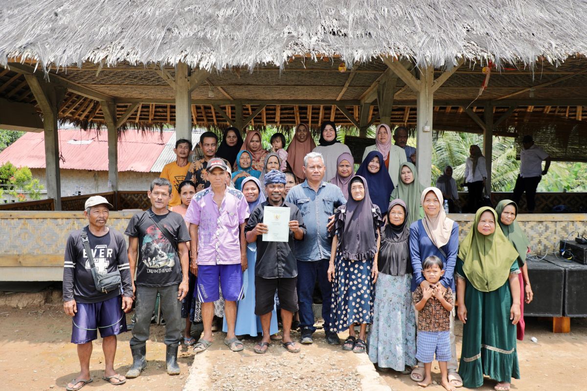 Banyak yang bilang tidak mungkin, petani Desa Gunung Anten kini rasakan manfaat Reforma Agraria