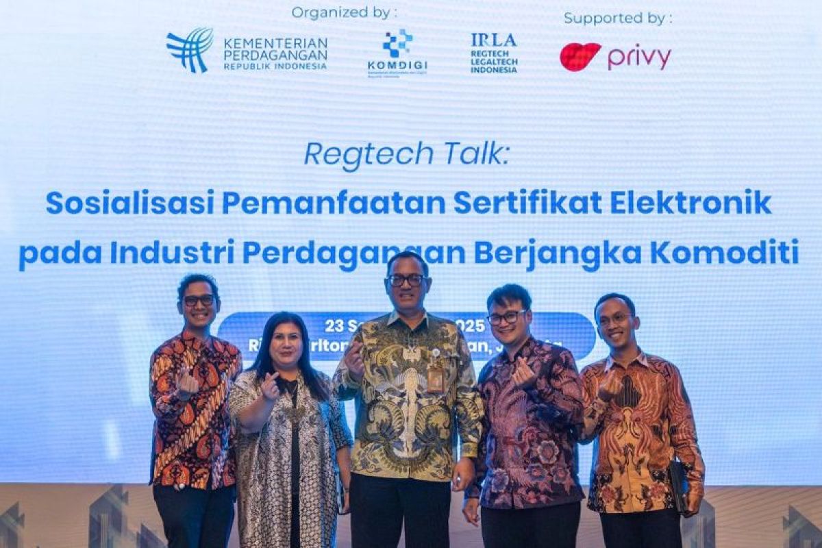 Pertumbuhan pesat perdagangan berjangka butuh perlindungan eertifikat elektronik