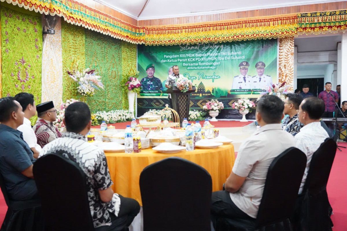 Pangdam apresiasi pemkab-forkopimda dukung tugas TNI di Bolmong