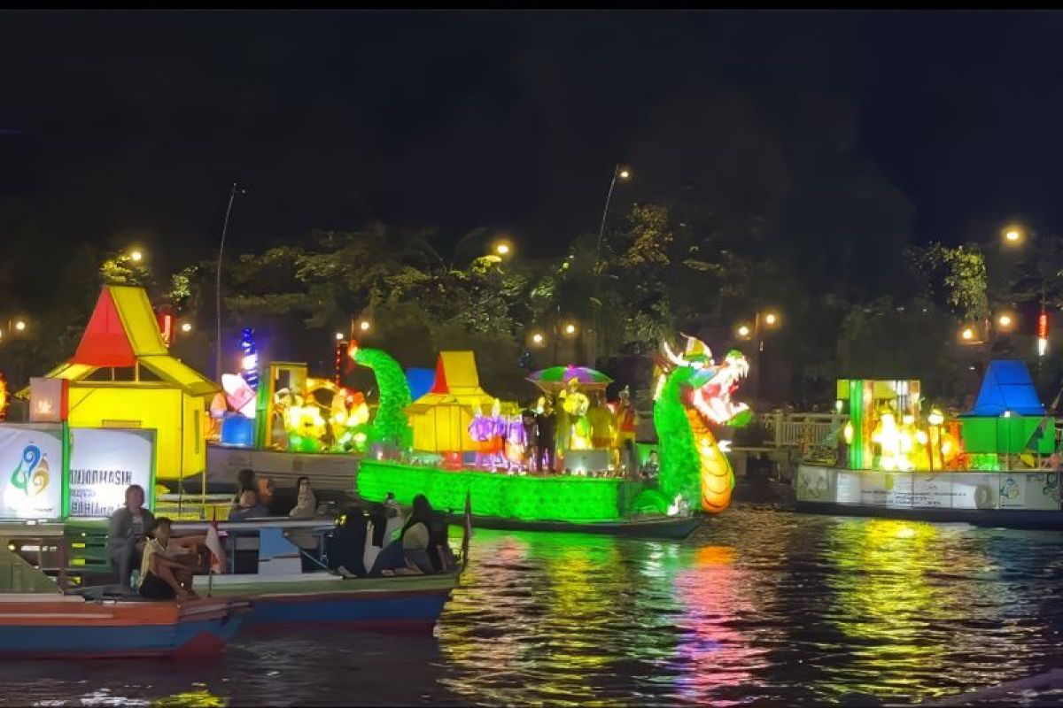 Bank Kalsel juarai Festival Jukung Hias HUT ke-499 Banjarmasin