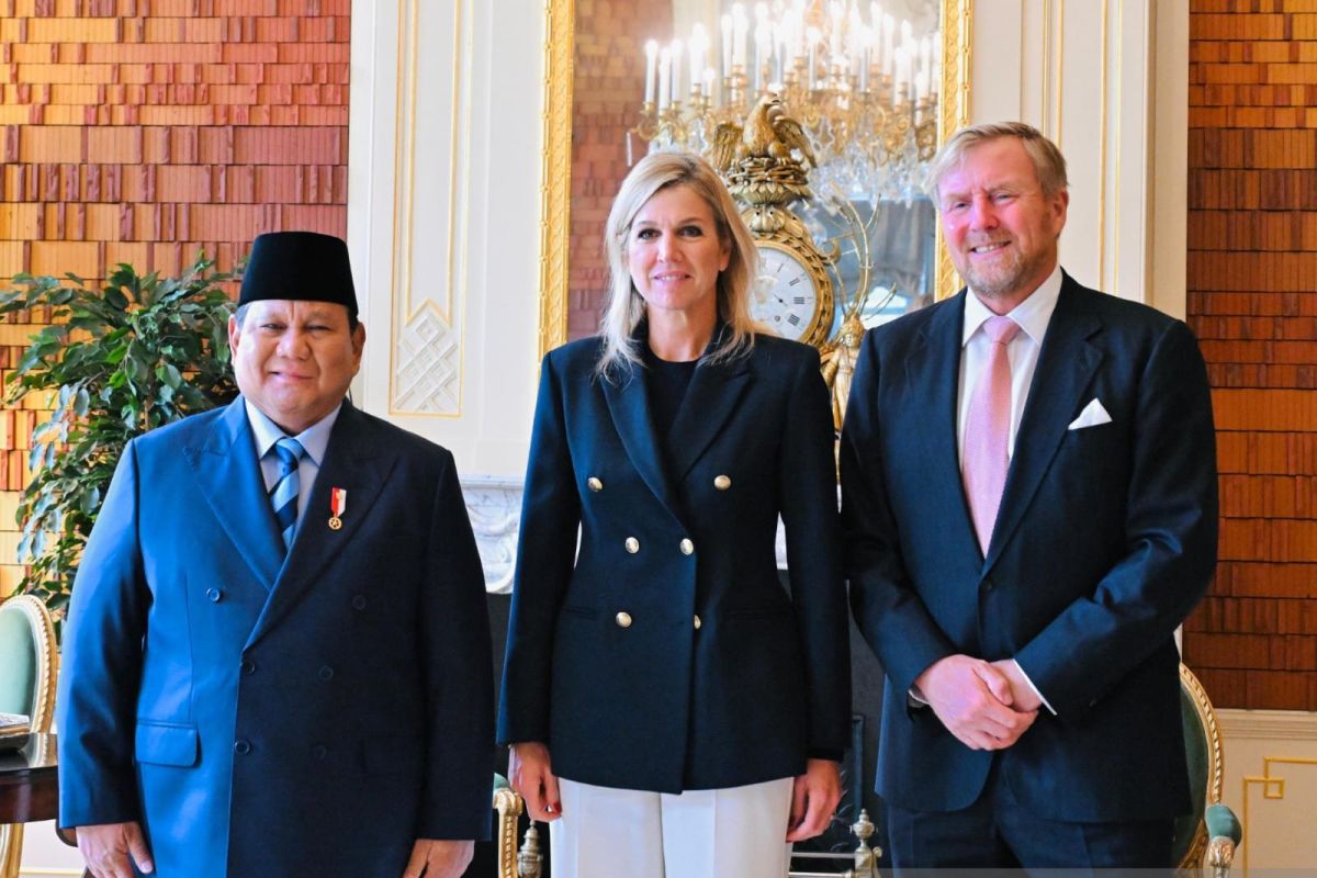 President Prabowo welcomed by Dutch Royal Couple in The Hague
