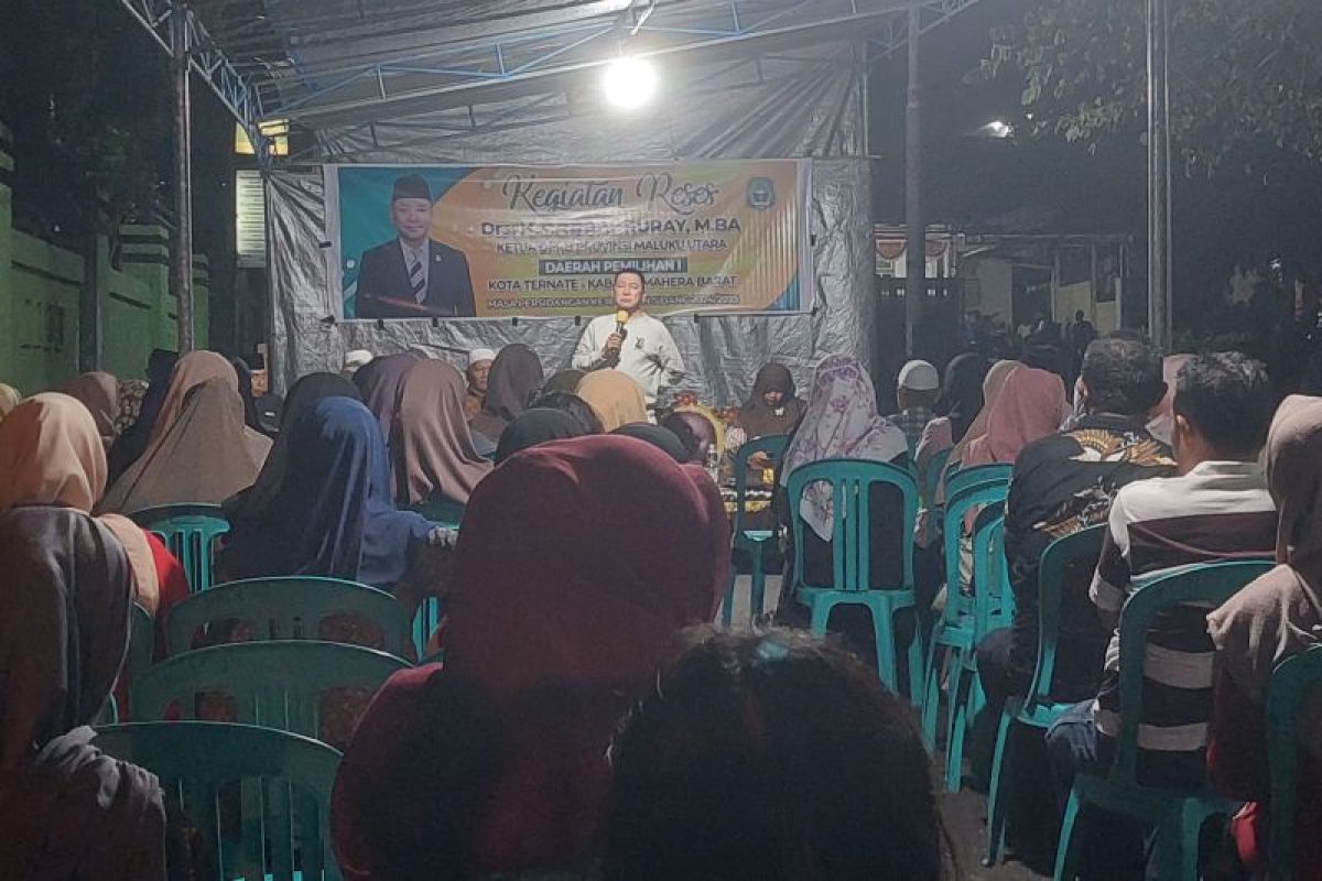 Ketua DPRD Malut Serap Aspirasi Warga di Kelurahan Sangaji Ternate