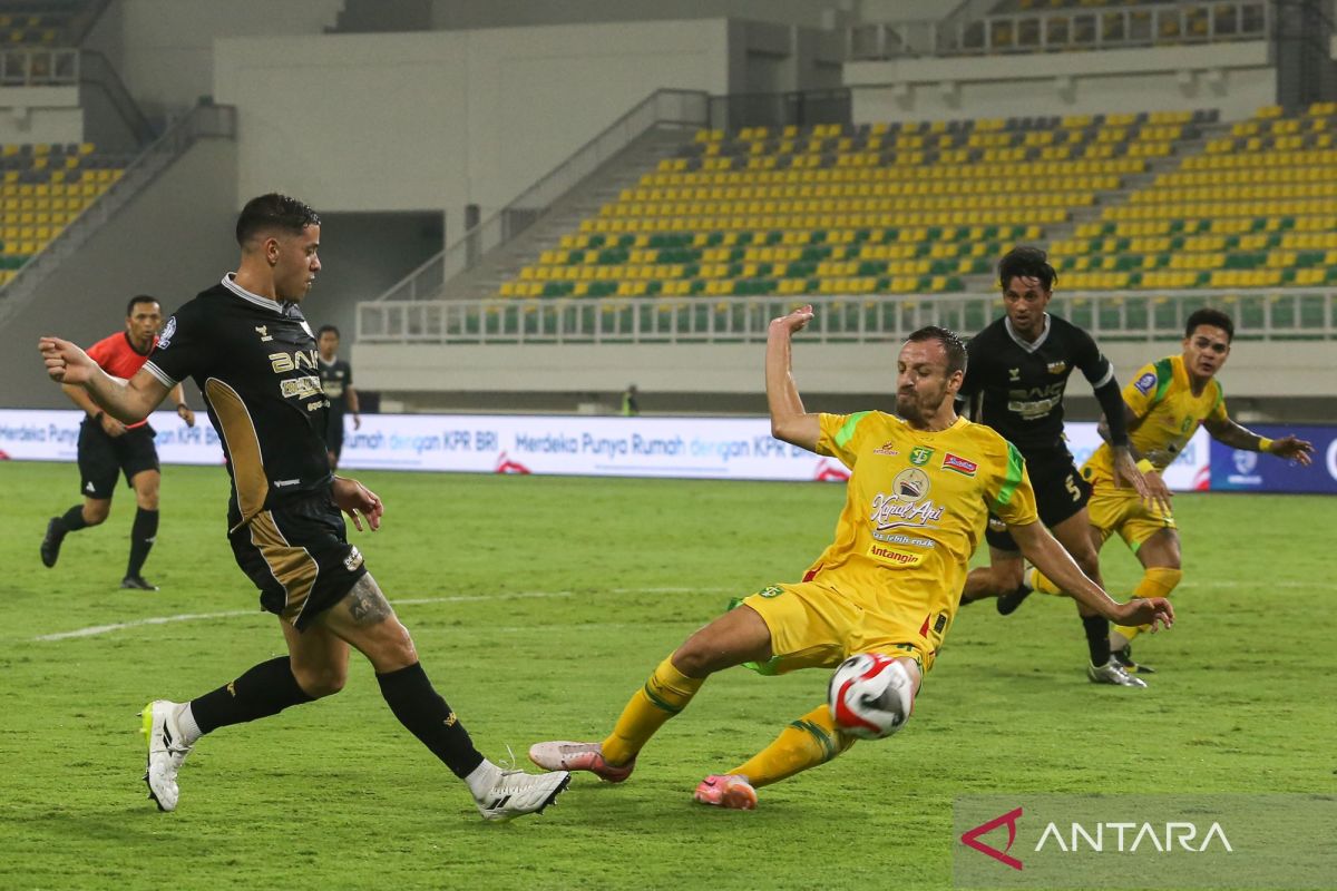 Super League  - Gol Bruno buyarkan kemenangan Dewa United