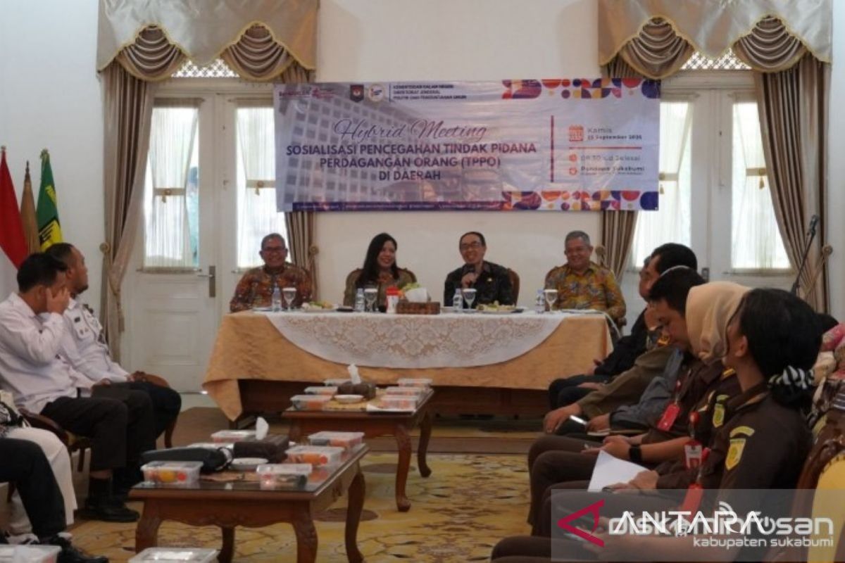 Kemendagri apresiasi Pemkab Sukabumi cegah perdagangan orang