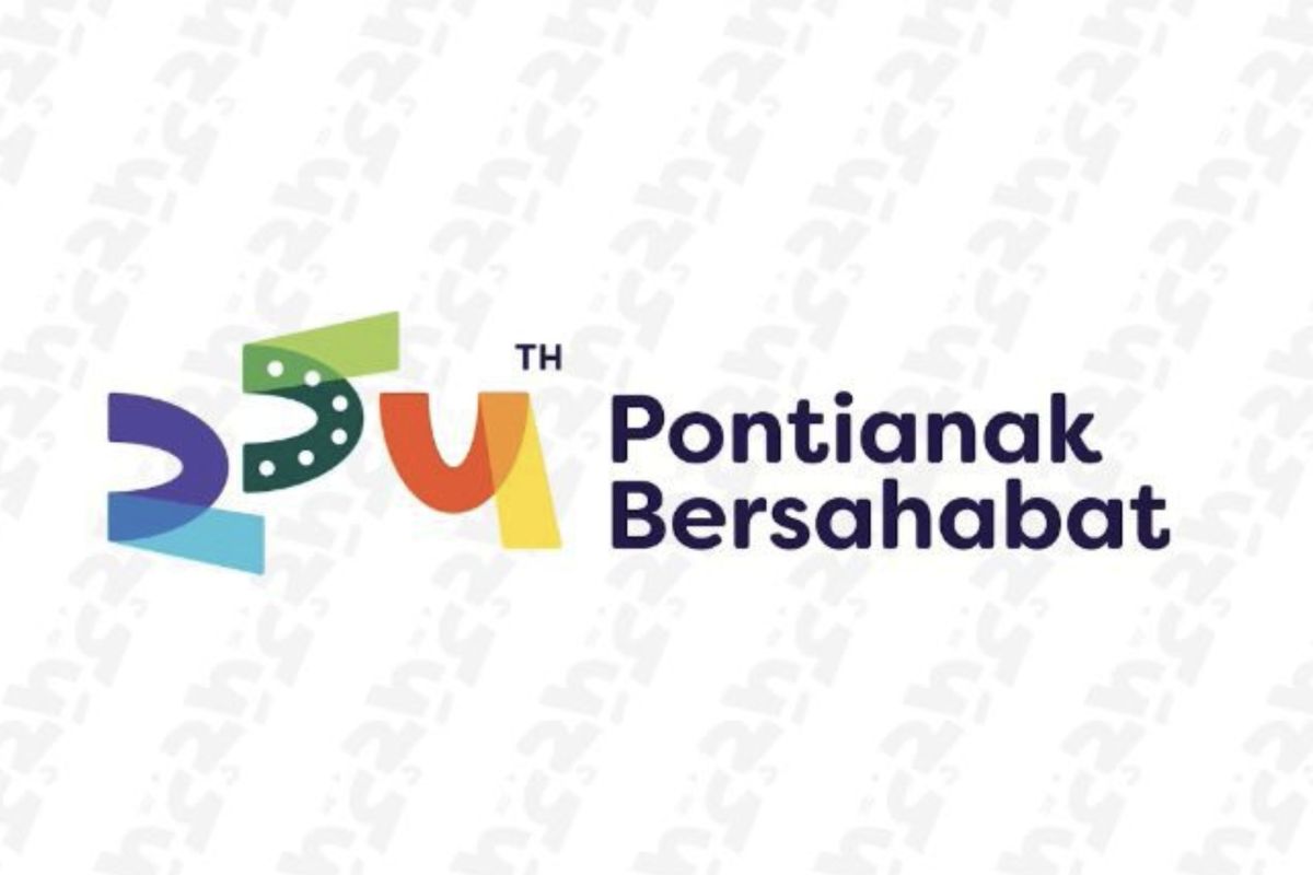 Ini logo Hari Jadi Ke-254 Pontianak, simbol kebersamaan