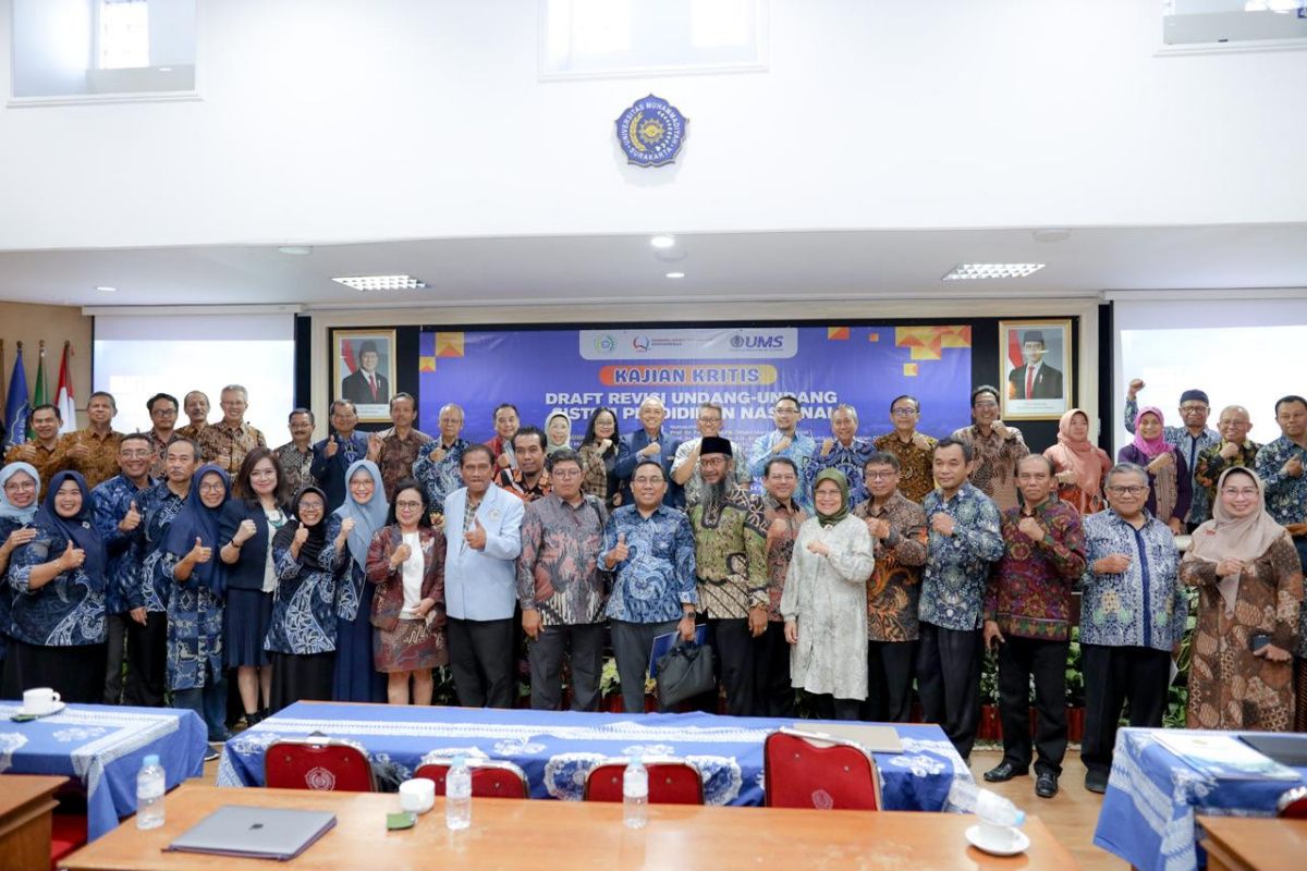 UMS tekankan akses, mutu, dan relevansi pendidikan pada revisi UU Sisdiknas