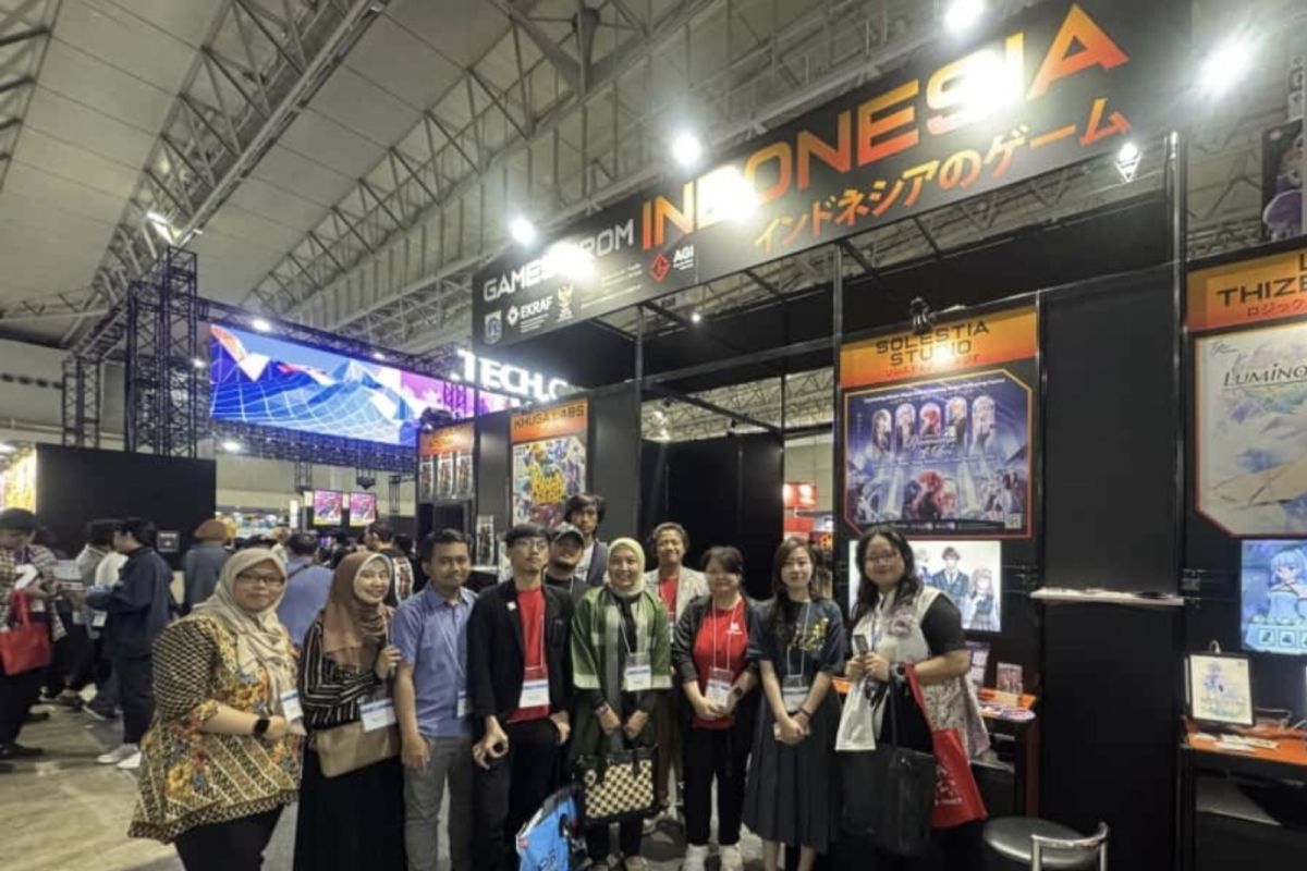 Gim Indonesia unjuk gigi di ajang Tokyo Game Show 2025