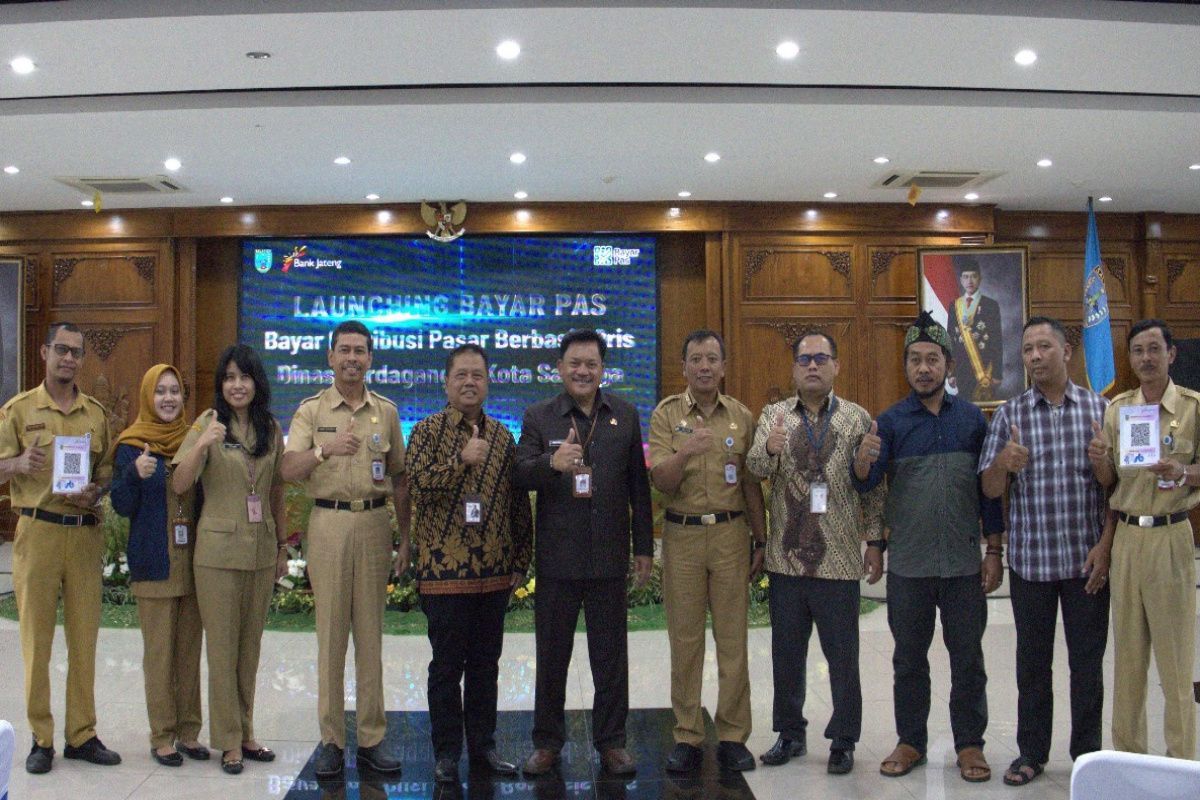 Program BayarPas, Bank Jateng bantu digitalisasi pembayaran retribusi pasar