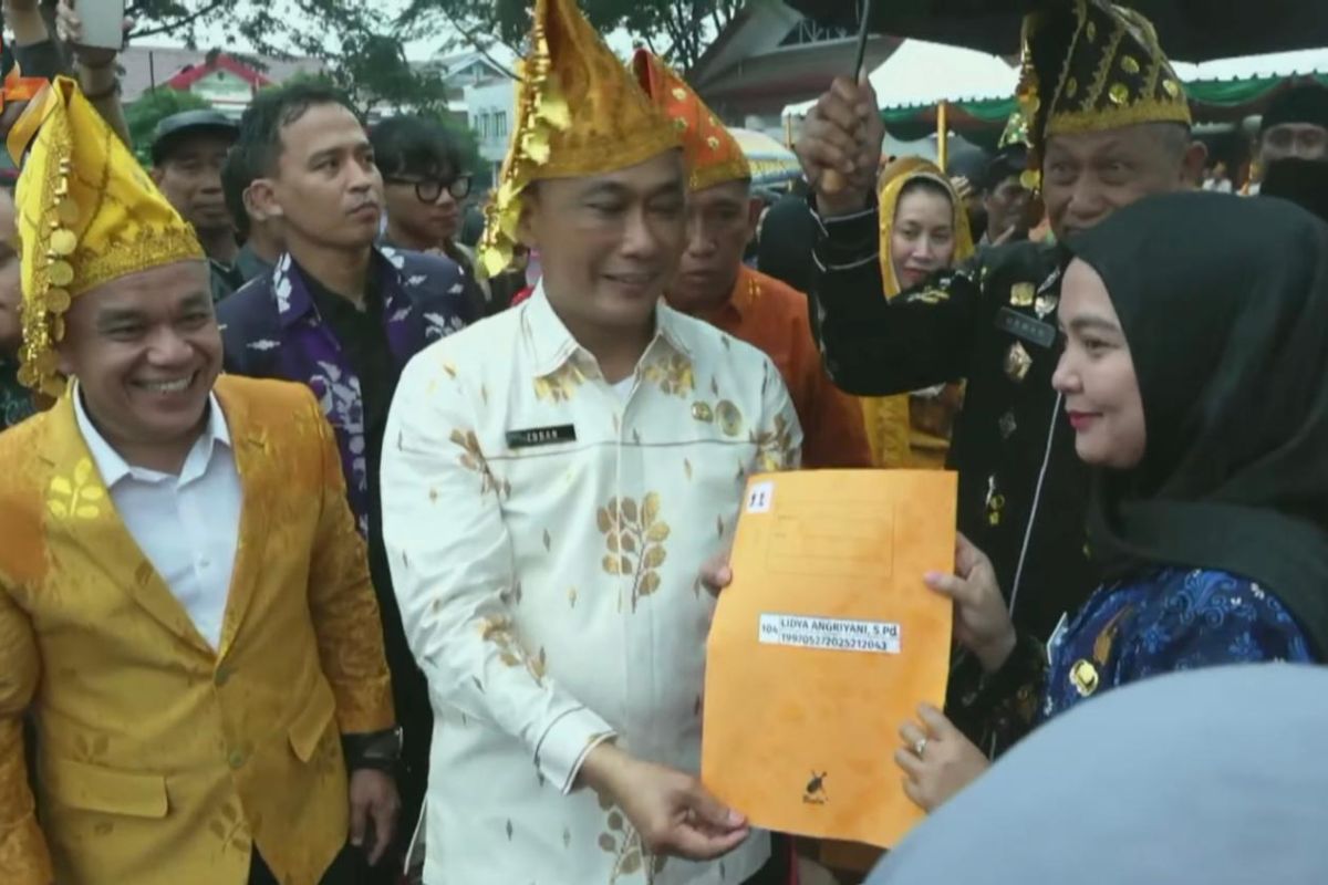 Kepala-BKN berpesan PPPK Pemkot Palu bekerja terapkan nilai AKHLAK