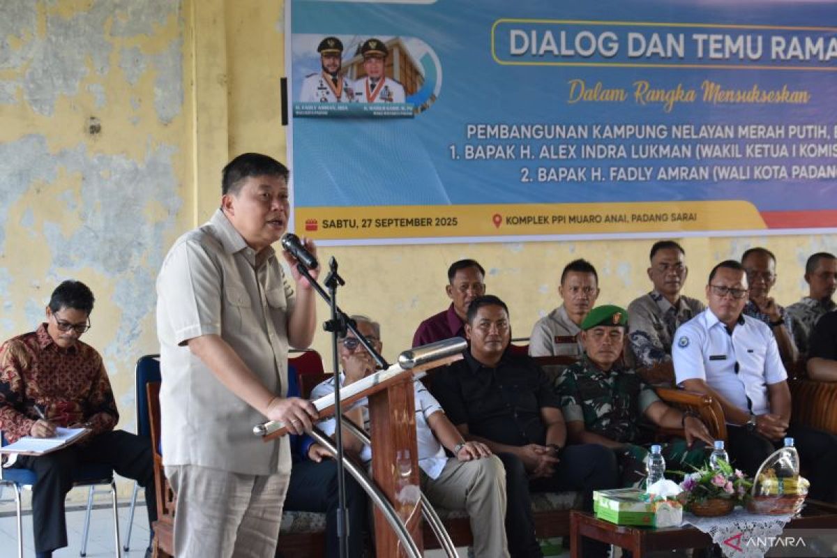 Wakil Ketua Komisi IV DPR RI, Alex Indra Lukman minta Pemkot Padang pastikan proyek gunakan APBN punya dampak jangka panjang untuk masyarakat
