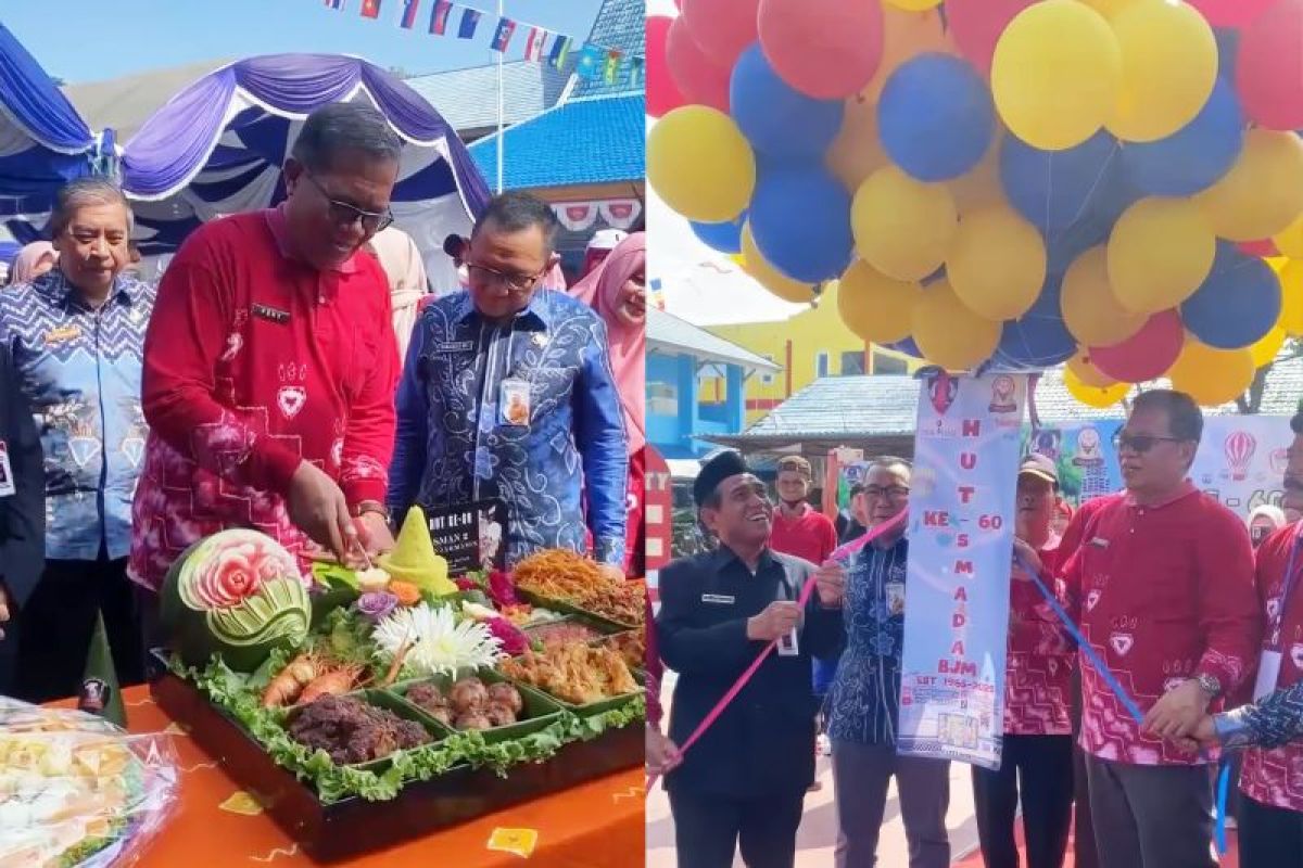 Bank Kalsel sponsori Puncak HUT ke-60 SMA Negeri 2 Banjarmasin