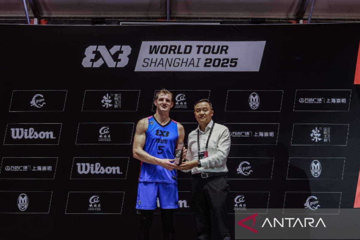 Pebasket Henry Caruso raih MVP FIBA 3x3 World Tour Shanghai
