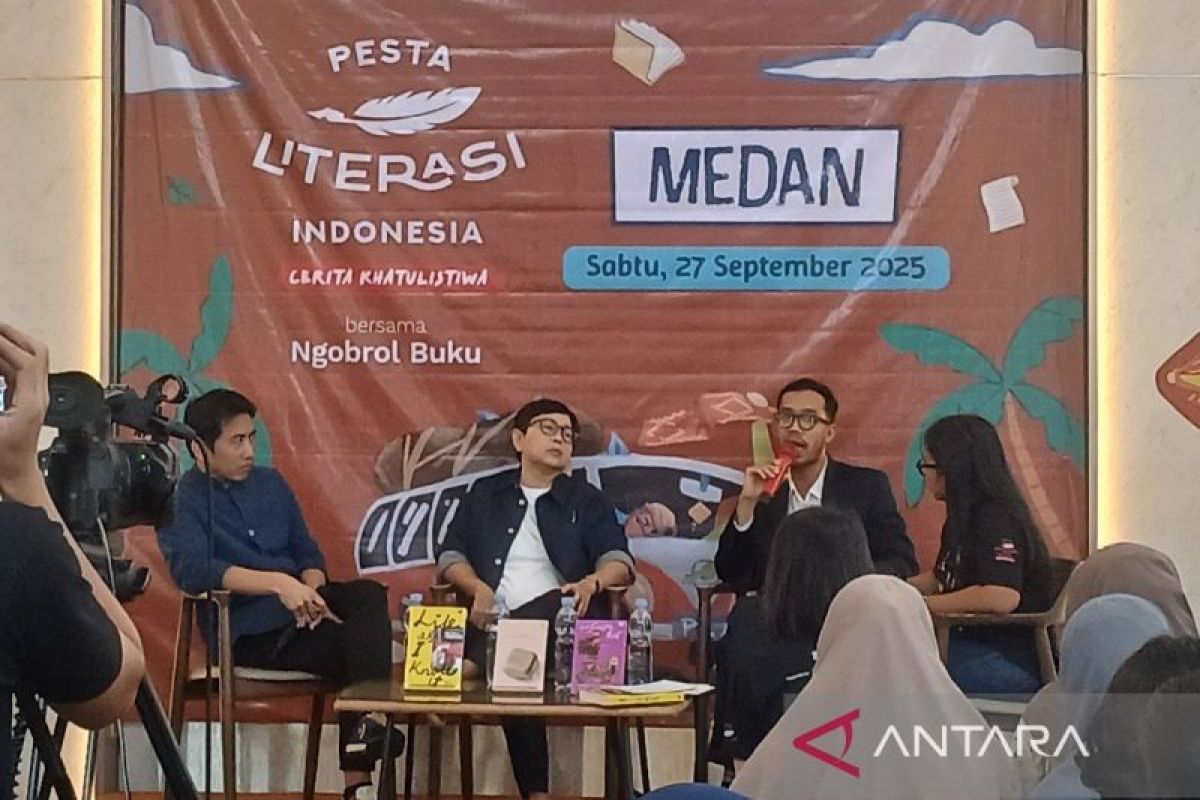 Pesta Literasi Indonesia  2025 di Medan, angkat isu kesepian dan koneksi