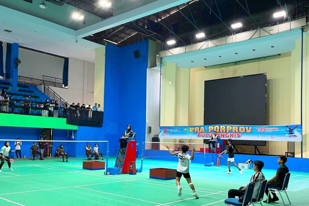 Bulutangkis, 14 daerah melaju ke Porprov Wajo Bone 2026