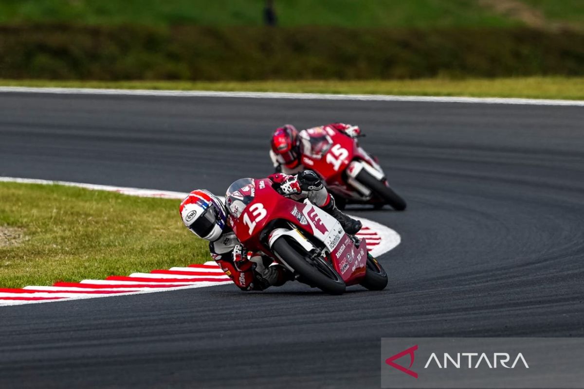 Pembalap Badly Ayatullah finis podium ketiga IATC di Jepang