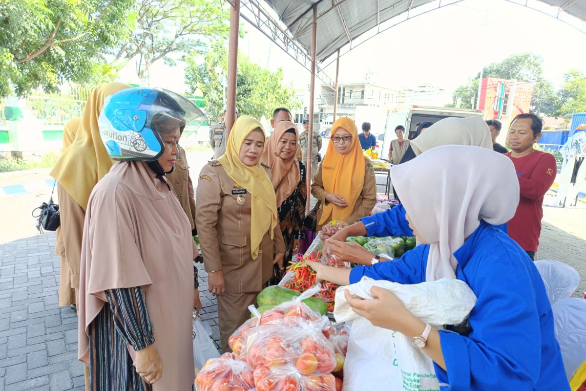 Sidrap gelar Gerakan Pangan Murah untuk stabilisasi harga