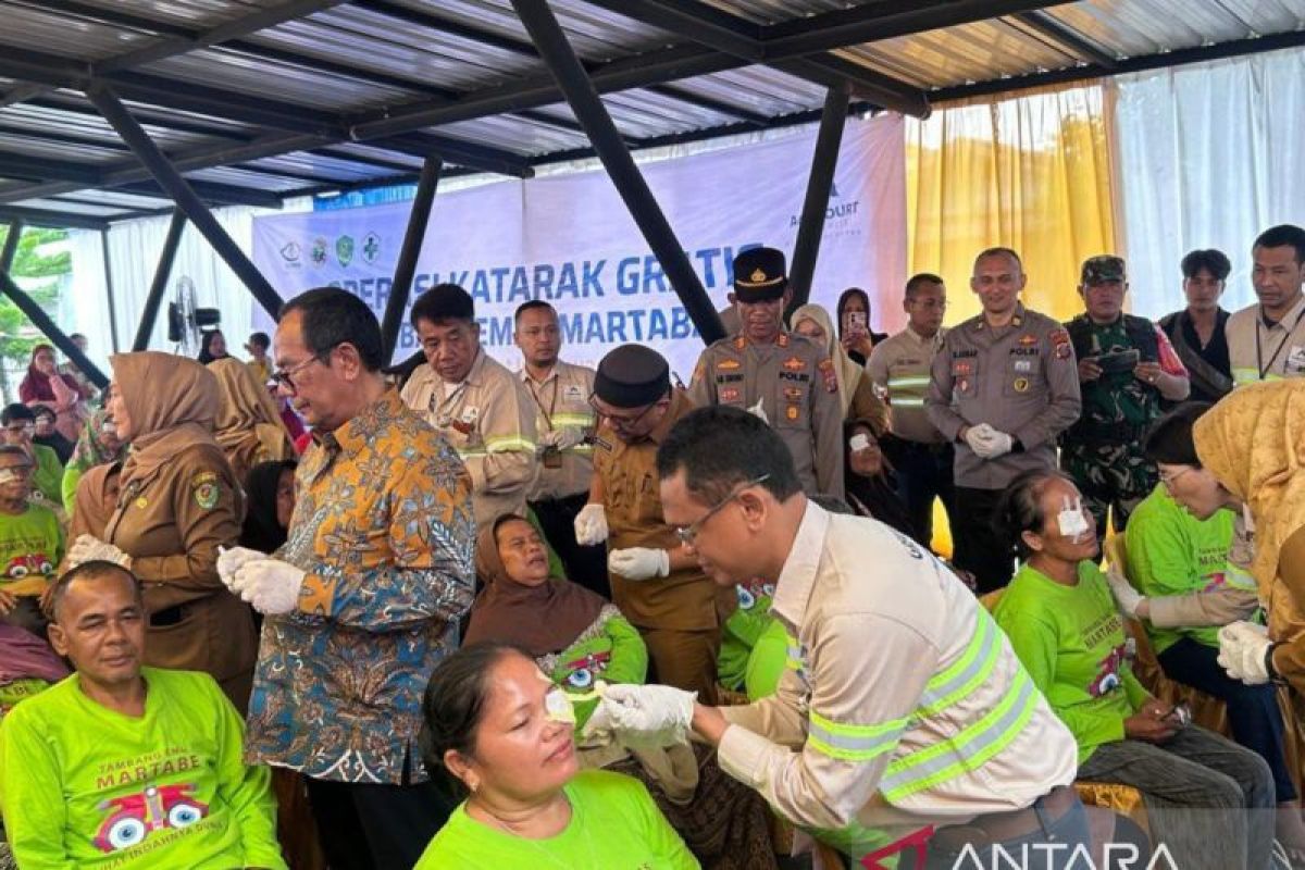 Tambang Emas Martabe gelar Operasi Katarak Gratis ke-11