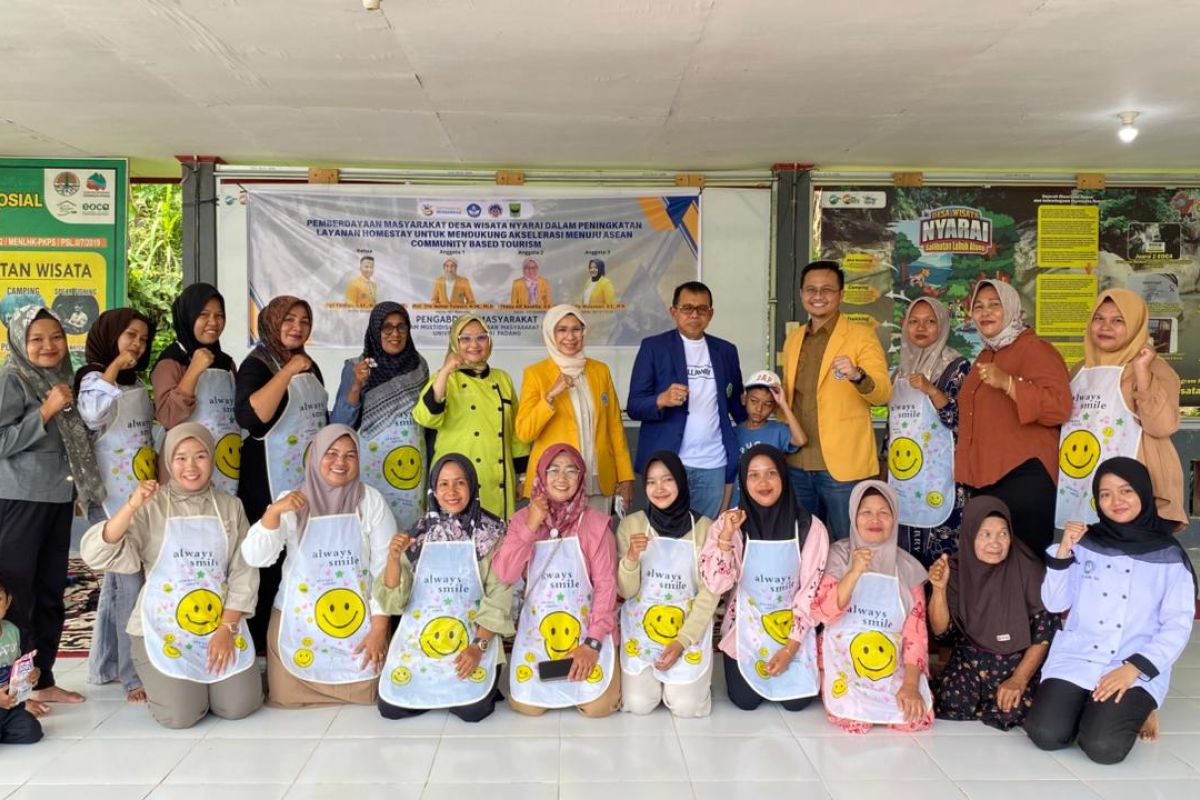 UNP latih peningkatan layanan homestay di Nyarai menuju ASEAN Community Based Tourism