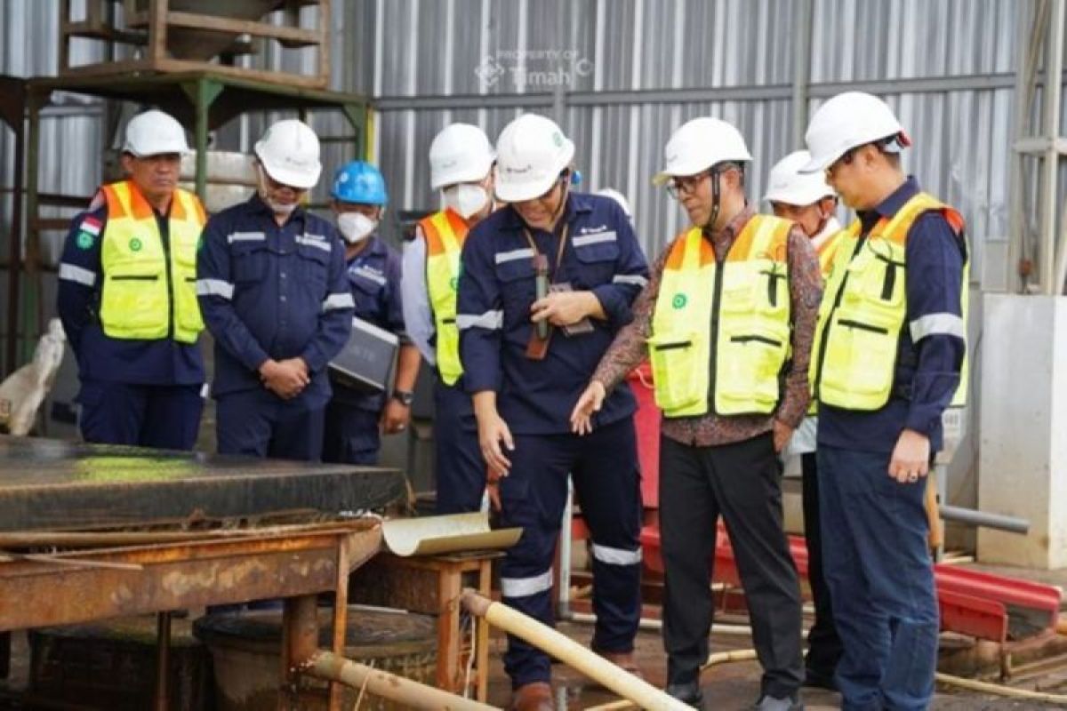 PT Timah hadirkan pabrik logam mineral ikutan di Tanjung Ular