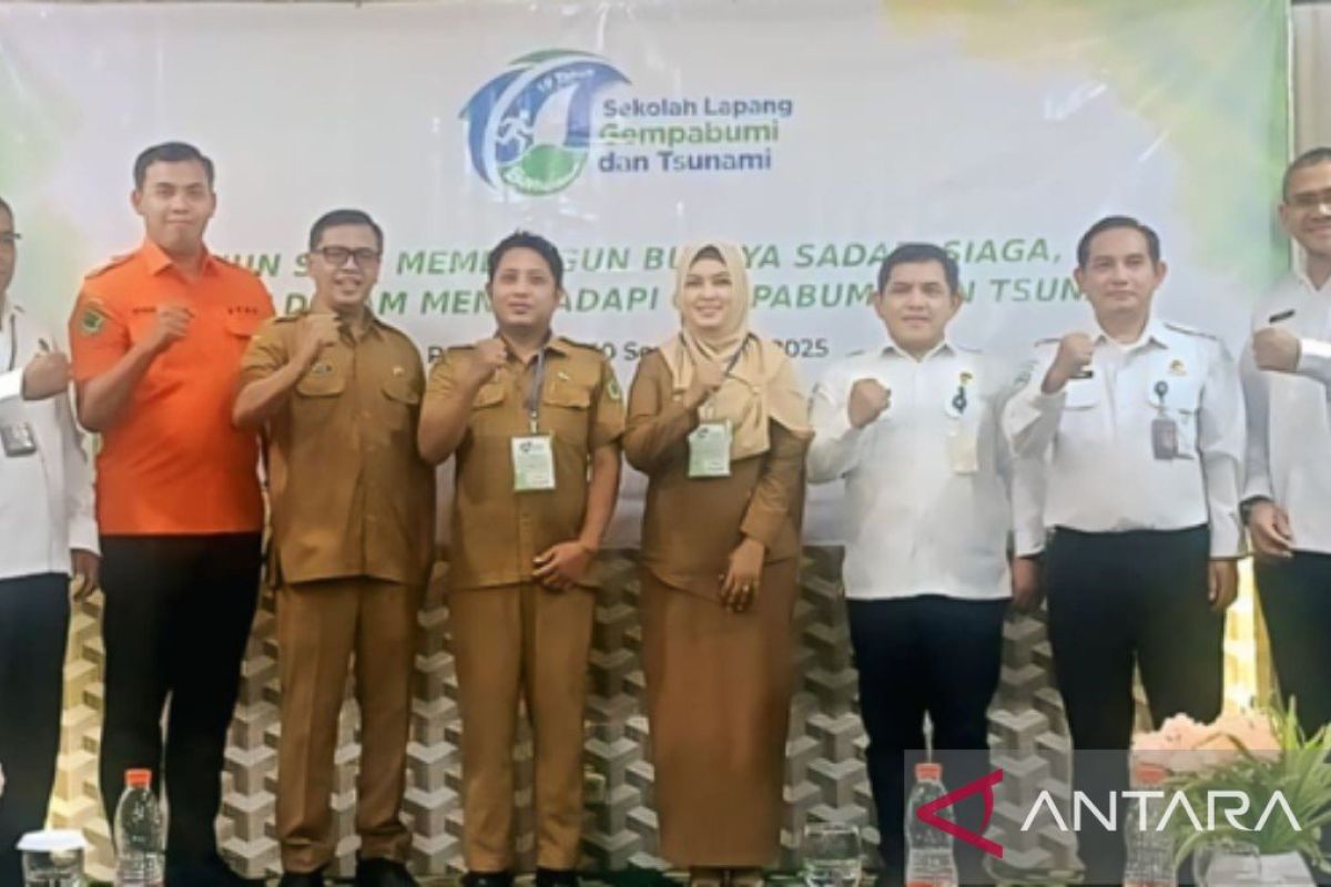 BMKG berupaya tingkatkan kesiagaan hadapi bencana lewat sekolah lapang