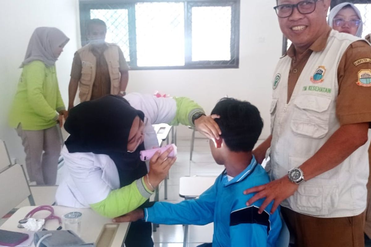100 siswa Sekolah Rakyat jenjang SD-SMP di Lebak difasilitasi CKG 