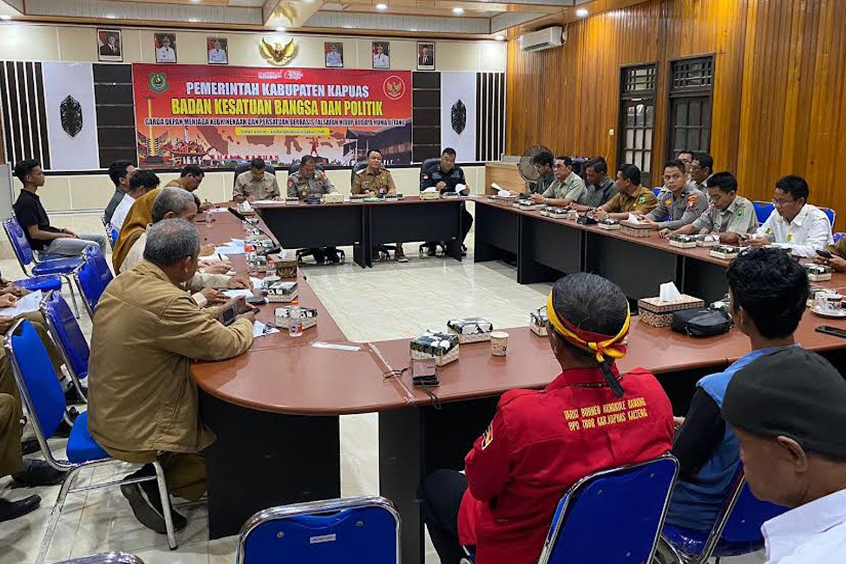 Pemkab Kapuas bahas validasi data dan penanganan pascabanjir