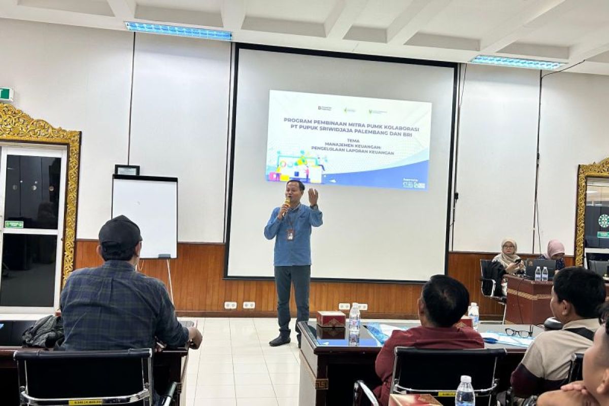 Pusri gandeng BRI gelar pelatihan manajemen keuangan untuk UMK mitra binaan