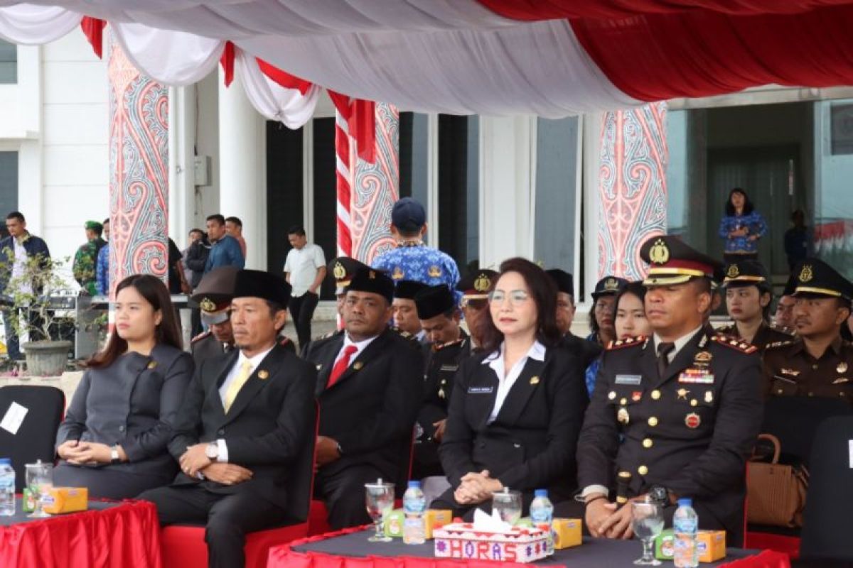 Polres Humbahas gelar upacara peringatan Hari Kesaktian Pancasila