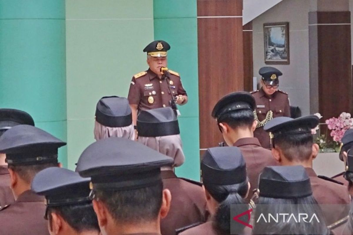 Pimpin upacara Hari Kesaktian Pancasila, ini pesan Kajati Sumut kepada jajaran