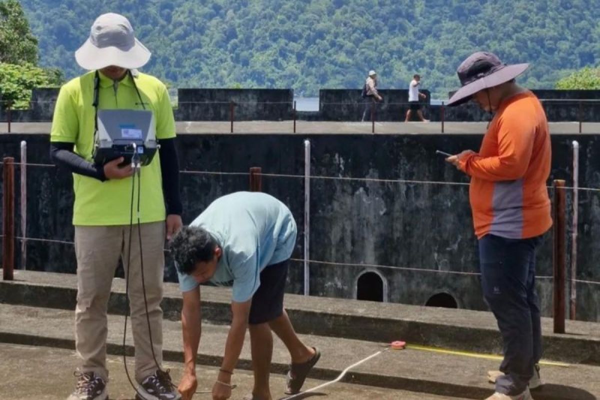 BPK XX Maluku lakukan studi penanganan kerusakan atap Benteng Belgica
