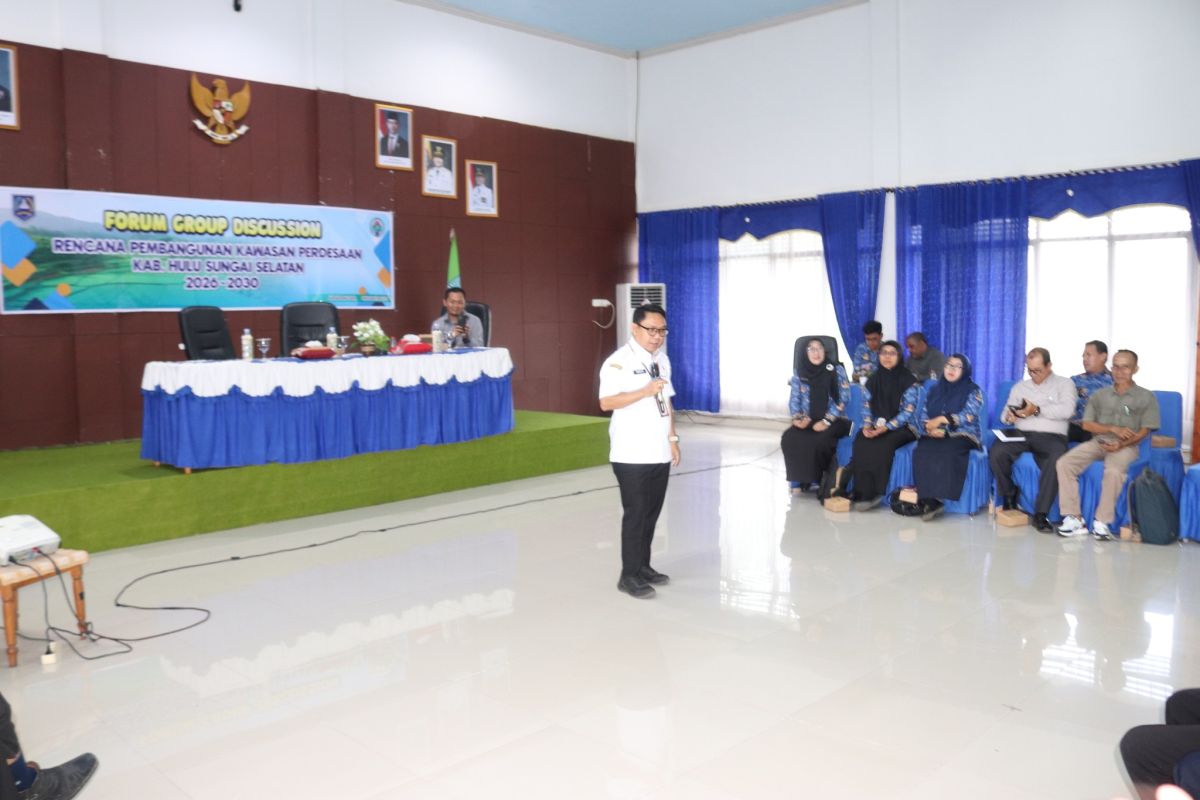 HSS FGD bentuk kawasan perdesaan dorong potensi Geopark Meratus