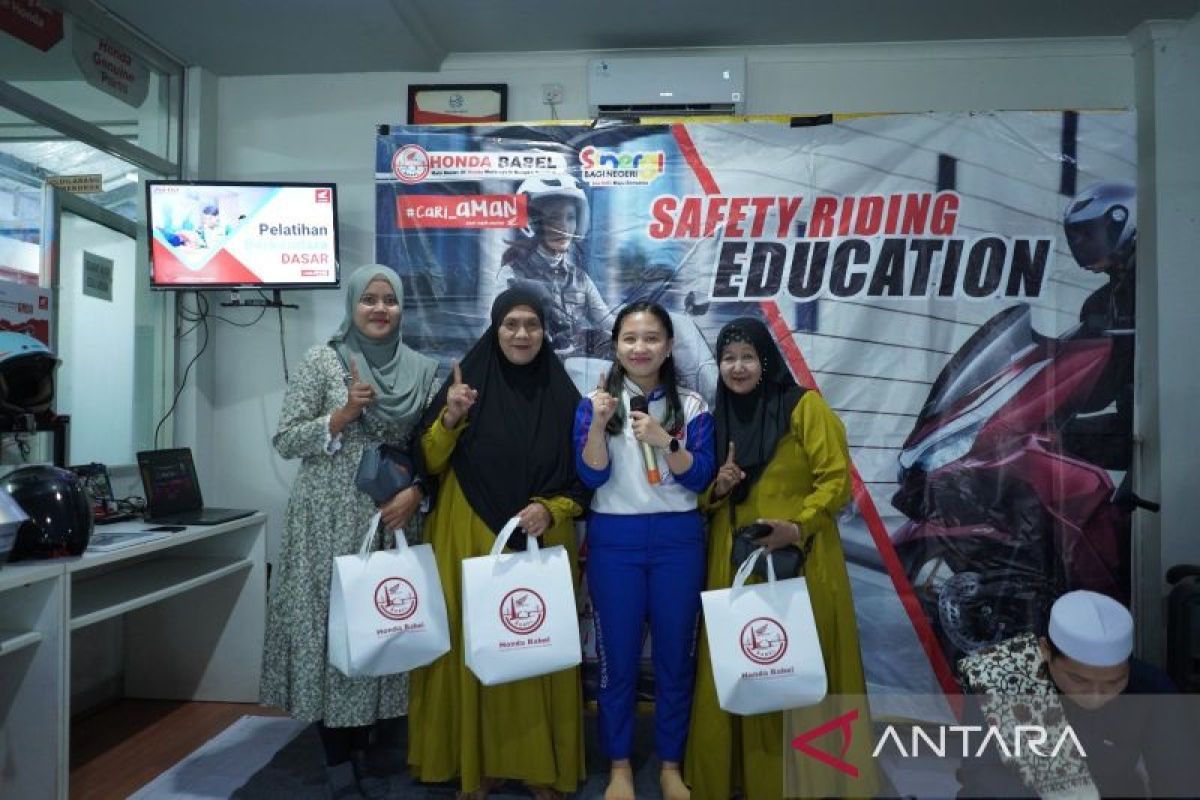Honda Babel gelar edukasi safety riding bersama komunitas Premium Club