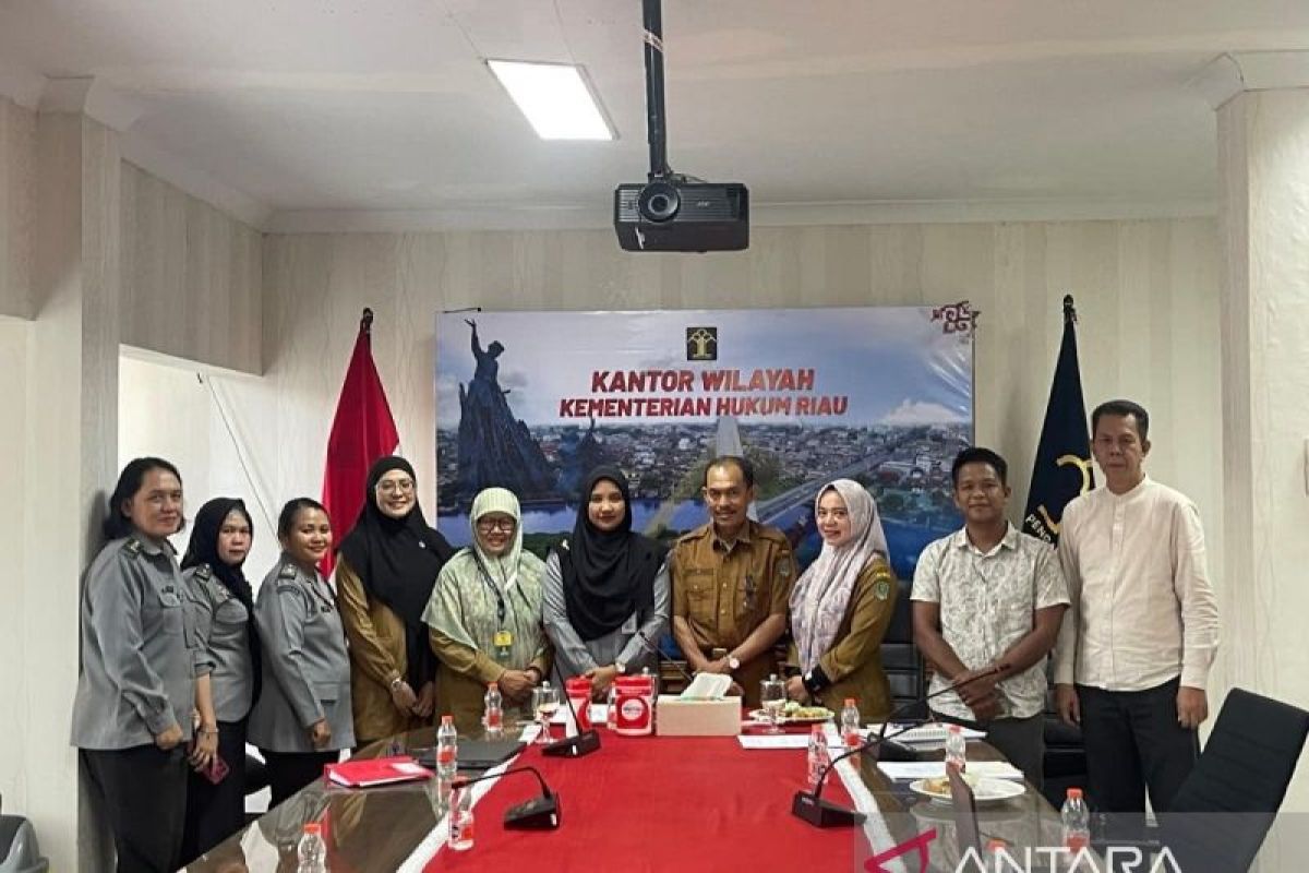 Kanwil Kemenkum Riau Fasilitasi Harmonisasi Tiga Ranperbup Kabupaten Siak