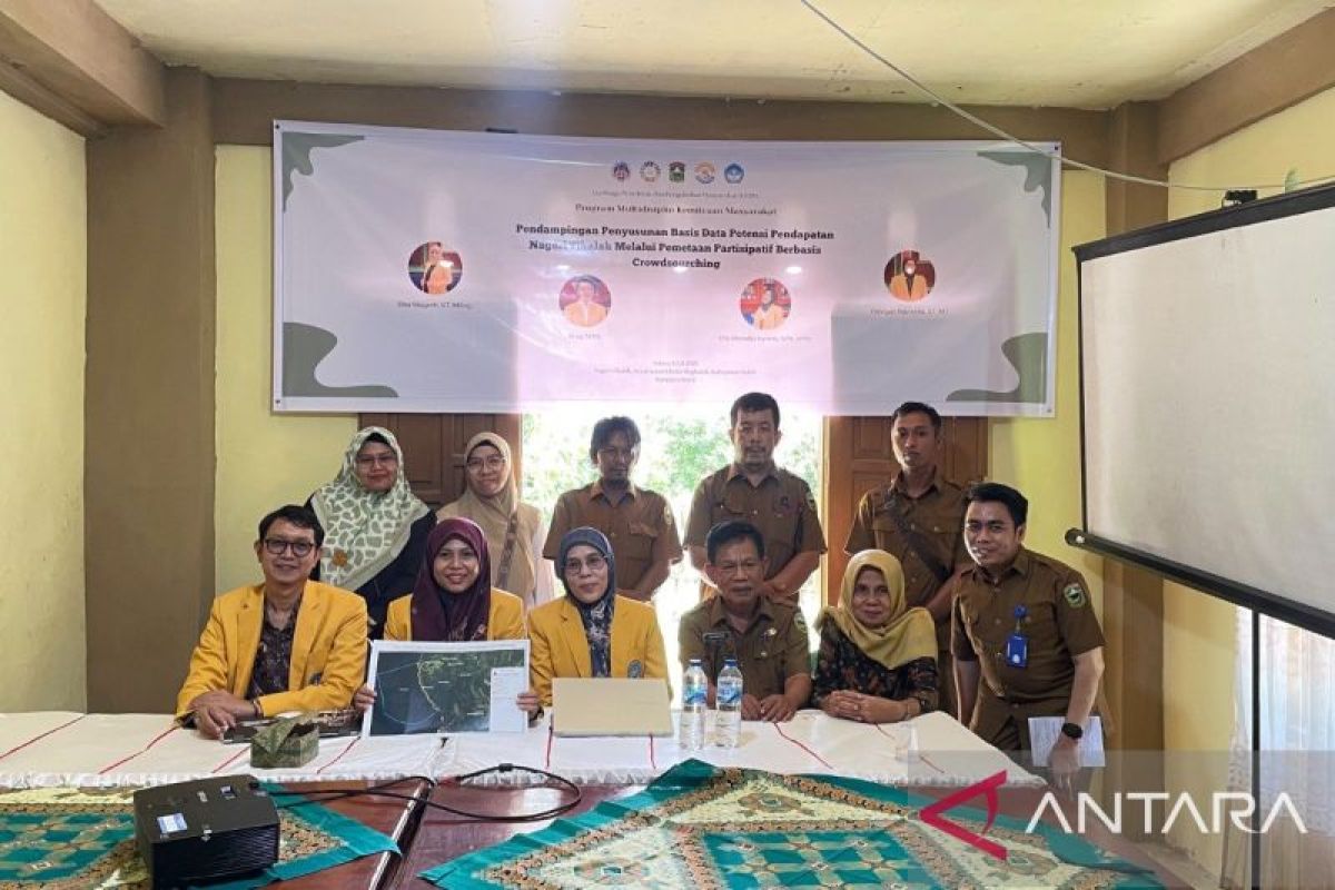 Sosialisasi dan FGD penyusunan basis data potensi pendapatan Nagari Tikalak berjalan sukses