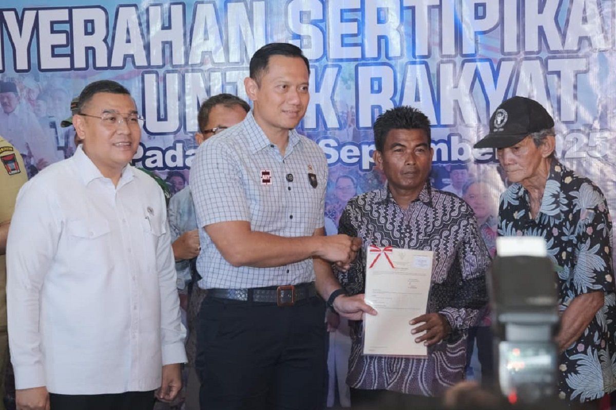 Lewat sertifikasi, Kementerian ATR/BPN pastikan pengelolaan dan kepastian hukum atas tanah ulayat di Sumatera Barat
