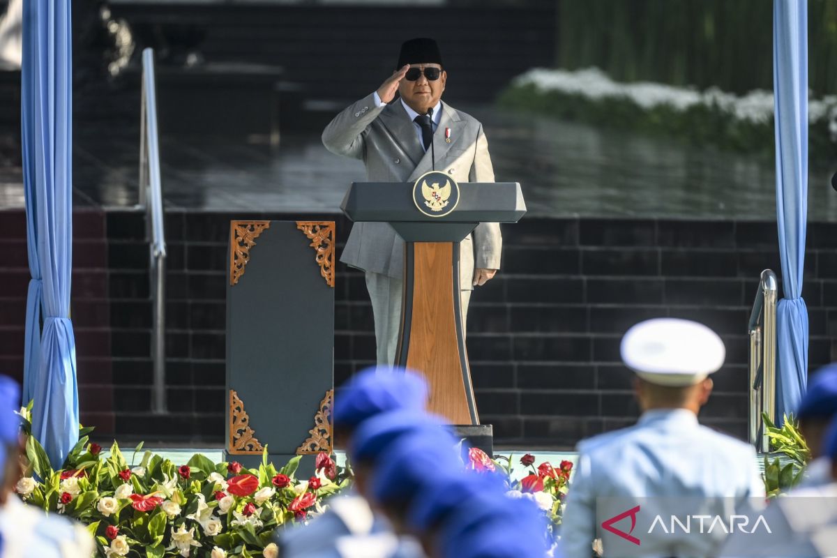 Presiden Prabowo pimpin upacara peringatan Hari Kesaktian Pancasila