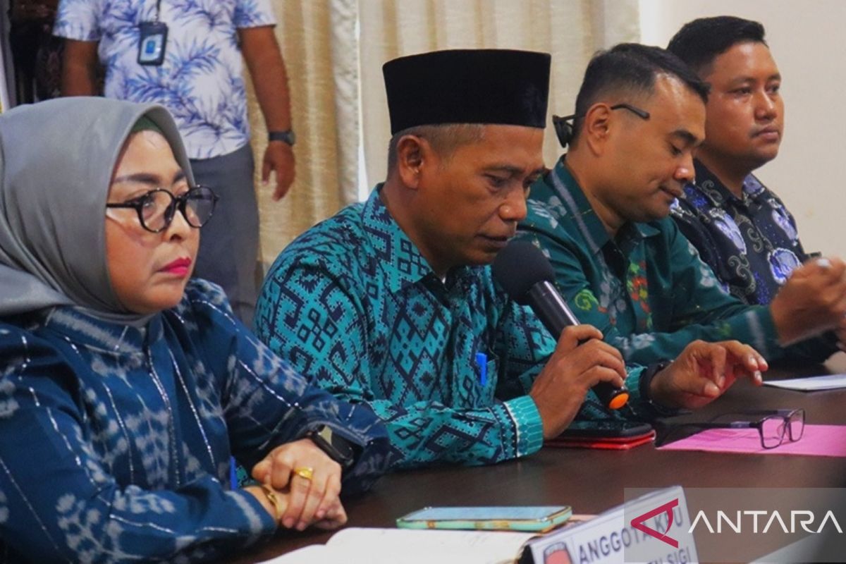 KPU-Sigi tetapkan 201.915 pemilih dalam rekapitulasi PDPB 2025