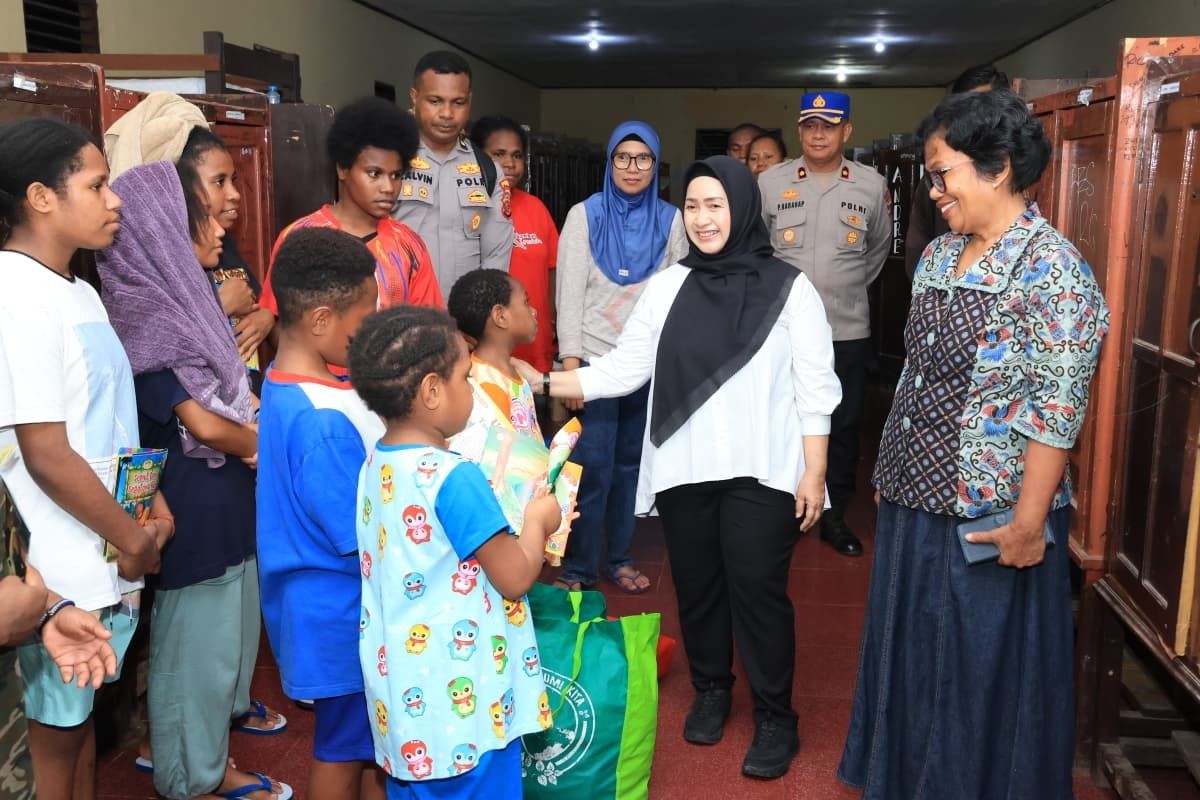 TP PKK Papua beri trauma healing korban kebakaran Panti Holtekamp