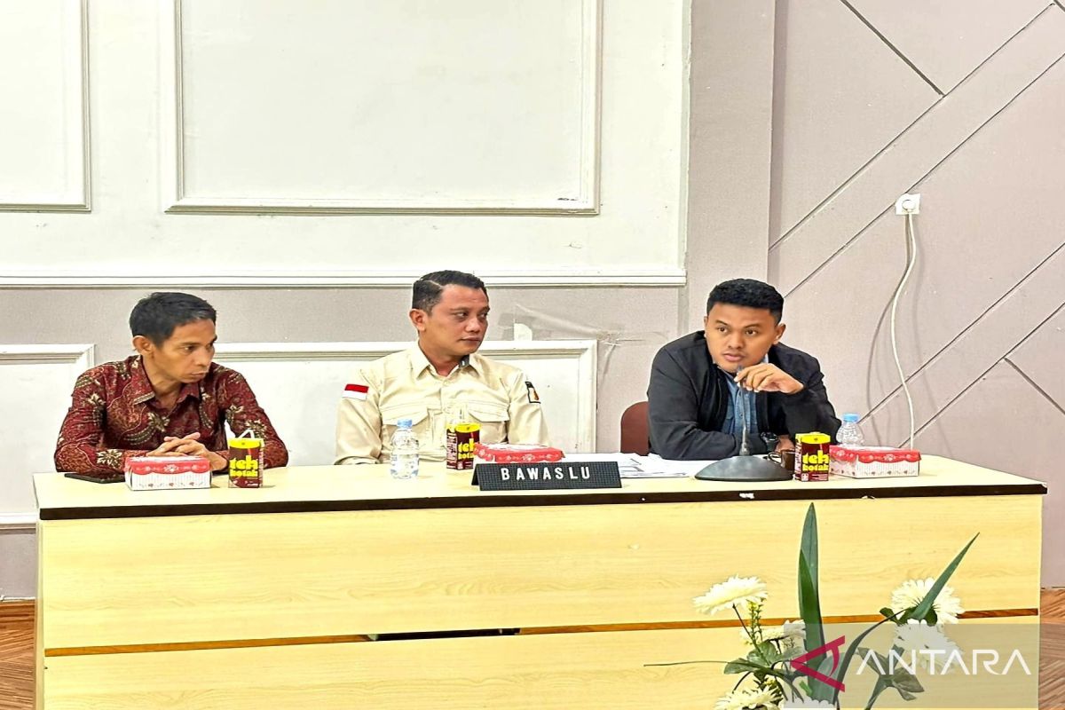 Bawaslu lakukan pengawasan rapat pleno terbuka rekapitulasi DPB