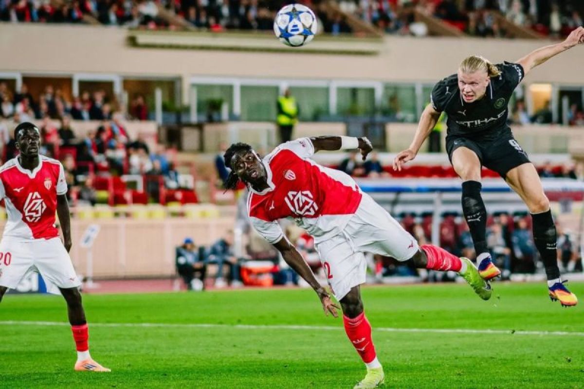Dier Gagalkan Kemenangan City di Markas Monaco