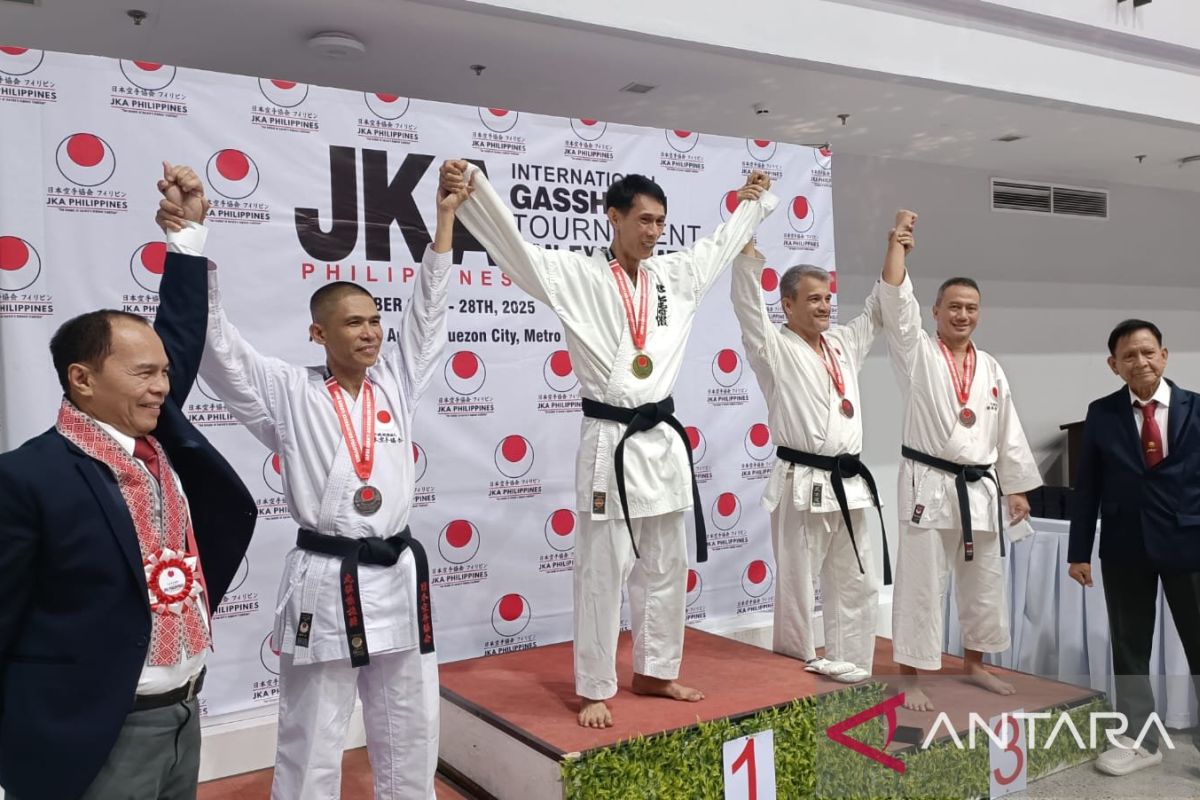 Indonesia raih 7 medali di Kejuaraan Karate Internasional JKA