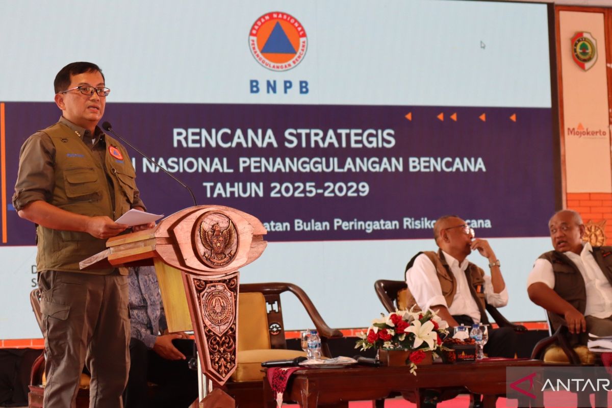 BNPB: Renstra 2025–2029 dorong kolaborasi bangun resiliensi bencana