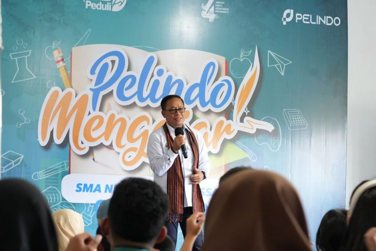 "Pelindo Mengajar" hadir di SMA Negeri 14 Makassar