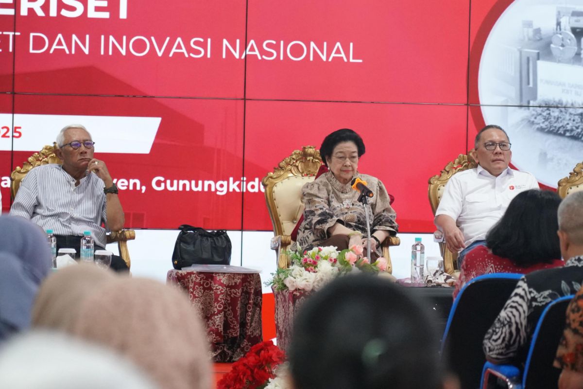 Megawati kunjungi BRIN di Gunungkidul, dorong peningkatan penelitian & inovasi