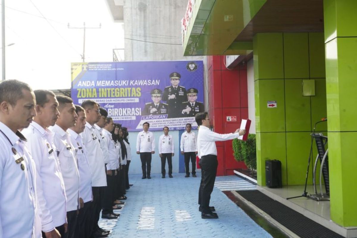 Kemenkum Malut: Pancasila  Spirit Membumikan Pelayanan Hukum di wilayah Kepulauan