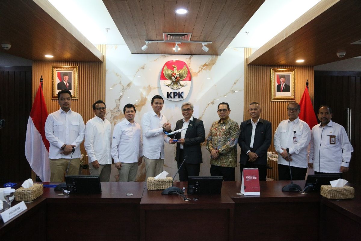 KPK ingatkan  upaya cegah korupsi dalam pengadaan pesawat baru Garuda